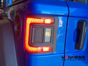 Jeep Wrangler JL Tail Lights - Flush Mount -LED - Red Lens